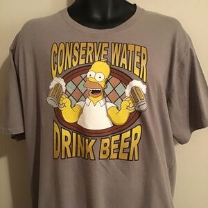 🔥The SIMPSON, unisex, size XL, new condition, distressed, chest=24, length=29